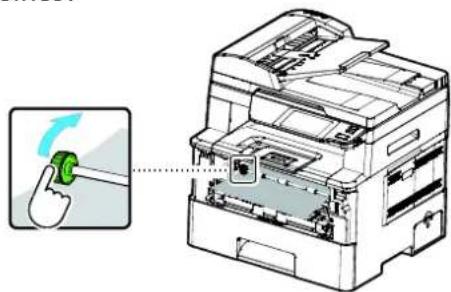 AVISION AM4032iw Plus - Locations of the Jammed Paper (Endroits susceptibles de bourrage de papier) - 10