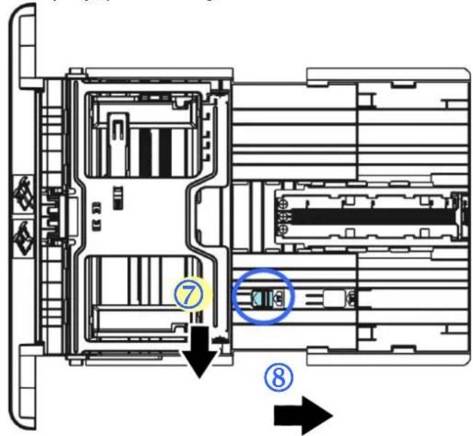 AVISION AM4032iw Plus - Chargement du bac d'alimentation principal - 7