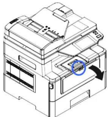 AVISION AM4032iw Plus - Locations of the Jammed Paper (Endroits susceptibles de bourrage de papier) - 4