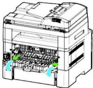 AVISION AM4032iw Plus - Locations of the Jammed Paper (Endroits susceptibles de bourrage de papier) - 7