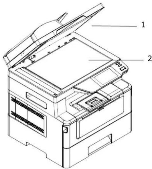 AVISION AM4032iw Plus - Nettoyage de la vitre - 1