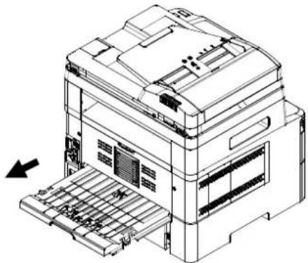 AVISION AM4032iw Plus - Locations of the Jammed Paper (Endroits susceptibles de bourrage de papier) - 3