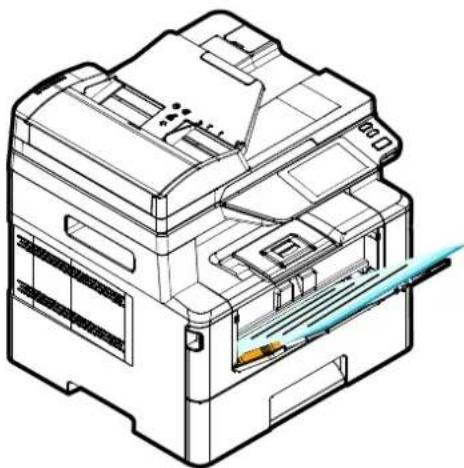 AVISION AM4032iw Plus - Chargement du bac manuel - 5