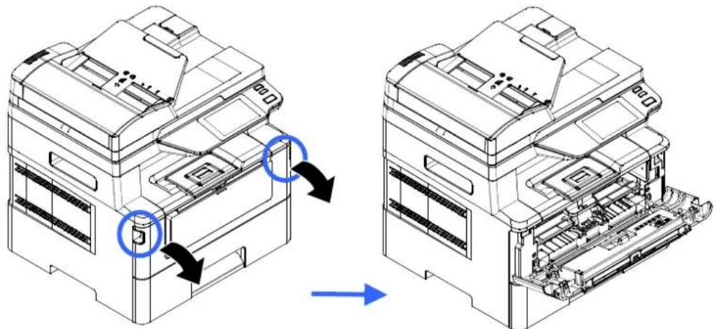 AVISION AM4032iw Plus - Installation de la cartouche de toner - 1