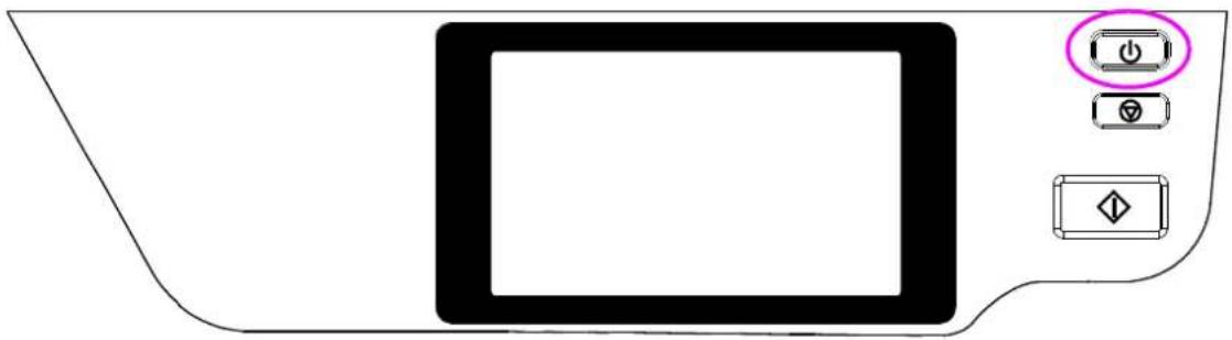 AVISION AM4032iw Plus - Mise en marche de l'imprimante - 1