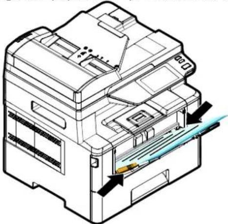 AVISION AM4032iw Plus - Chargement du bac manuel - 6
