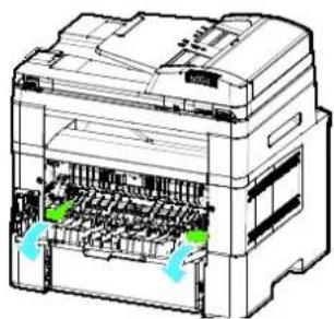 AVISION AM240QDW Plus - Locations of the Jammed Paper (Endroits susceptibles de bourrage de papier) - 7