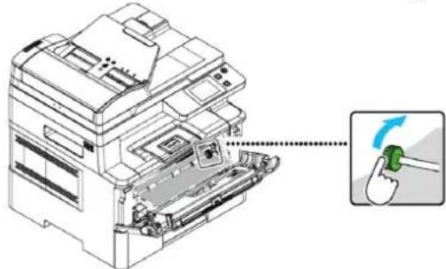 AVISION AM240QDW Plus - Locations of the Jammed Paper (Endroits susceptibles de bourrage de papier) - 10
