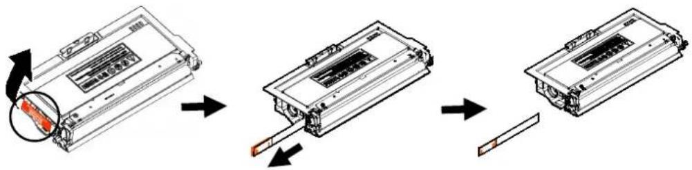 AVISION AM240QDW Plus - Installation de la cartouche de toner - 3