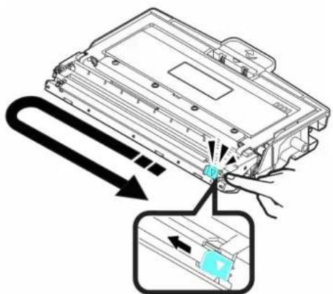 AVISION AM240AW Plus - Installation de la cartouche de toner - 5