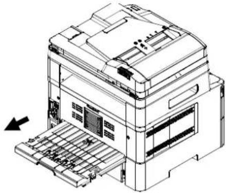 AVISION AM240AW Plus - Locations of the Jammed Paper (Endroits susceptibles de bourrage de papier) - 3
