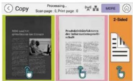 AVISION AM240AW Plus - Copie d'un document recto verso - 2