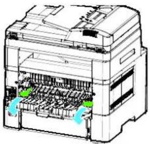 AVISION AM240AW Plus - Locations of the Jammed Paper (Endroits susceptibles de bourrage de papier) - 7