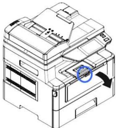 AVISION AM240AW Plus - Locations of the Jammed Paper (Endroits susceptibles de bourrage de papier) - 4