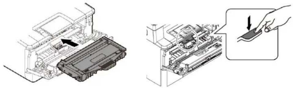 AVISION AM240AW Plus - Installation de la cartouche de toner - 6