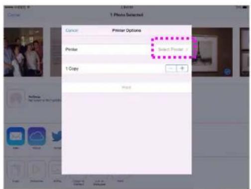 AVISION AM240AW Plus - Comment utiliser AirPrint depuis un iPhone un iPad - 2