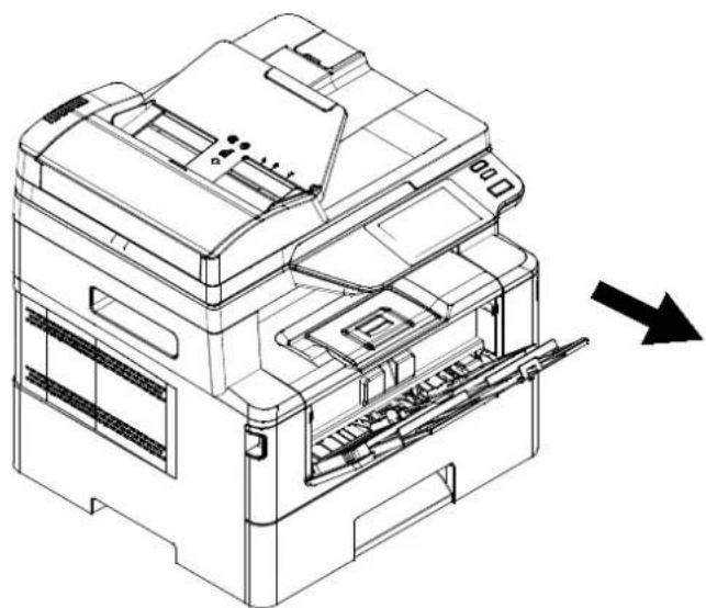 AVISION AM240AW Plus - Chargement du bac manuel - 2