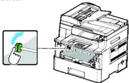 AVISION AM240AW Plus - Locations of the Jammed Paper (Endroits susceptibles de bourrage de papier) - 10