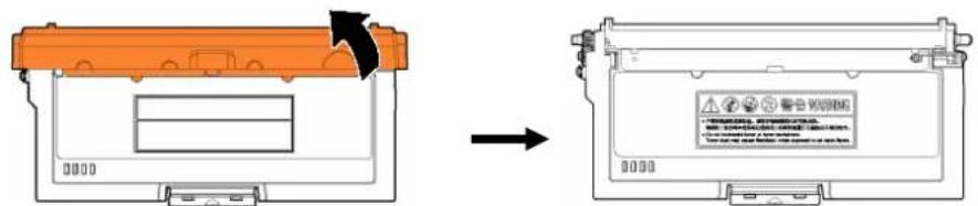 AVISION AM240AW Plus - Installation de la cartouche de toner - 1