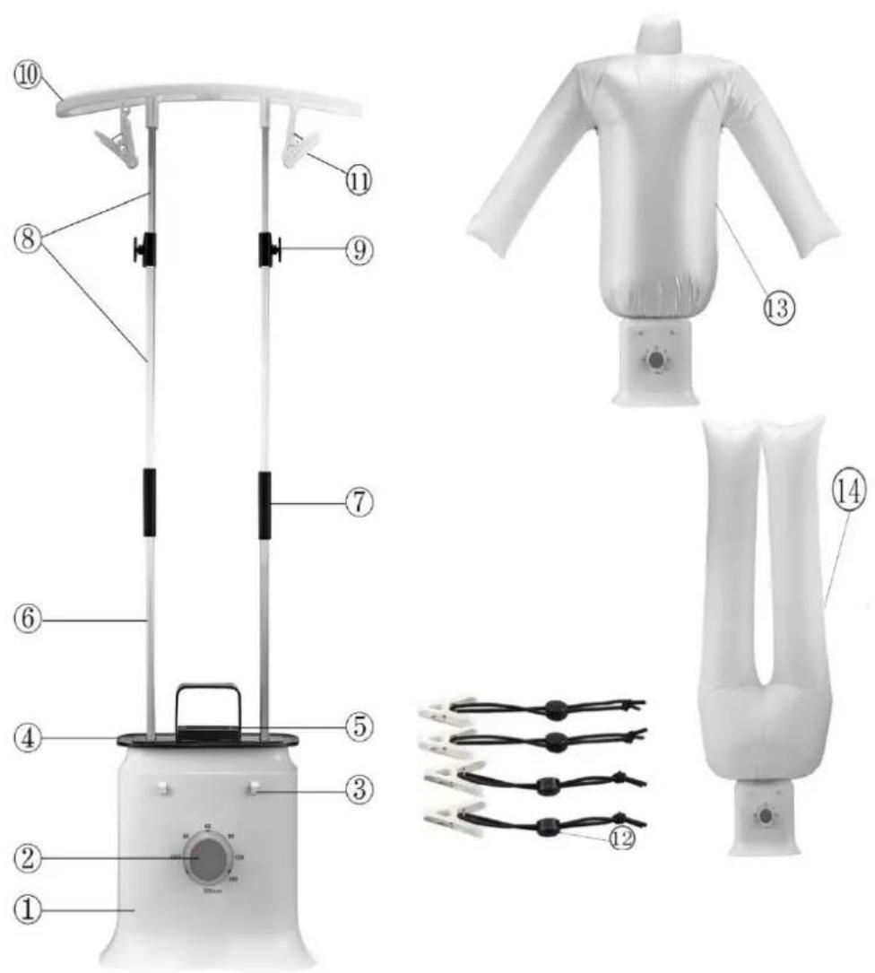 Sommertal Bügelpuppe Gentleman 4084 - Product Overview - 1