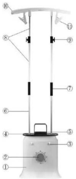 Sommertal Bügelpuppe Gentleman 4084 - Produktaufbau - 1