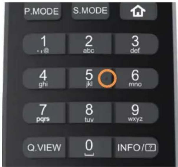 HAIER H85M92FUX - Taktil prikker på fjernkontrollknappene - 2
