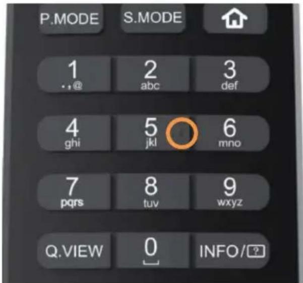 HAIER H85M92FUX - Pontos táteis nos botões do telecomando - 2