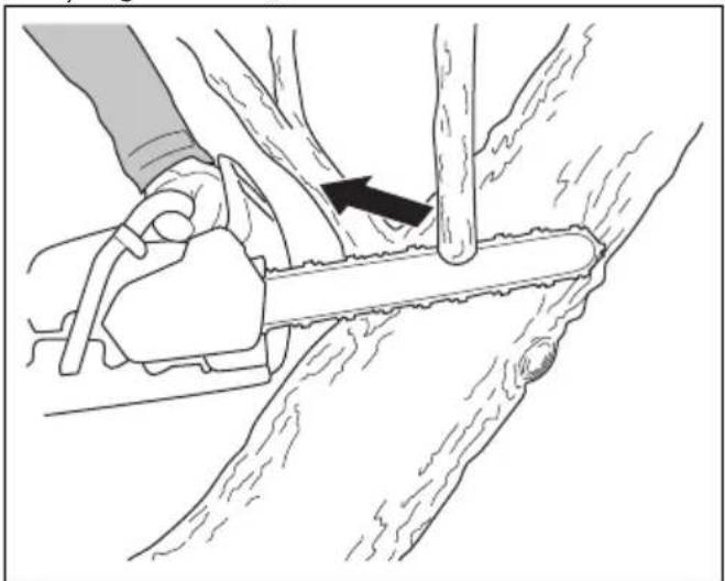 HUSQVARNA 564 XP G - So verwenden Sie die Entastungstechnik - 6