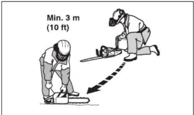 HUSQVARNA 564 XP G - Sicherer Umgang mit Kraftstoff - 2