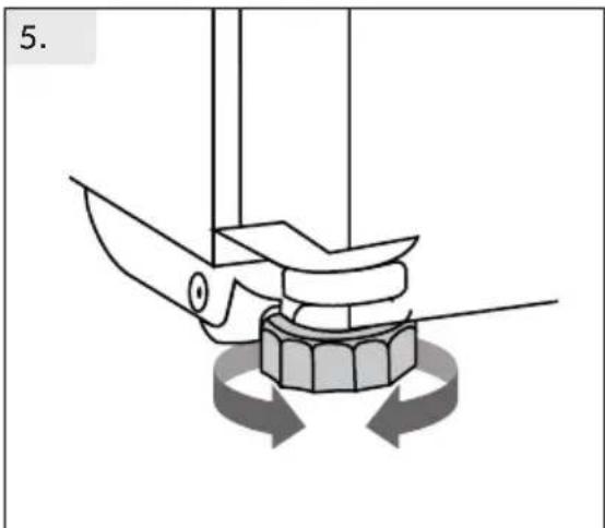 HOOVER HONCQ2T818EX - Aigning the appliance (Fig.4.5.6.) - 1