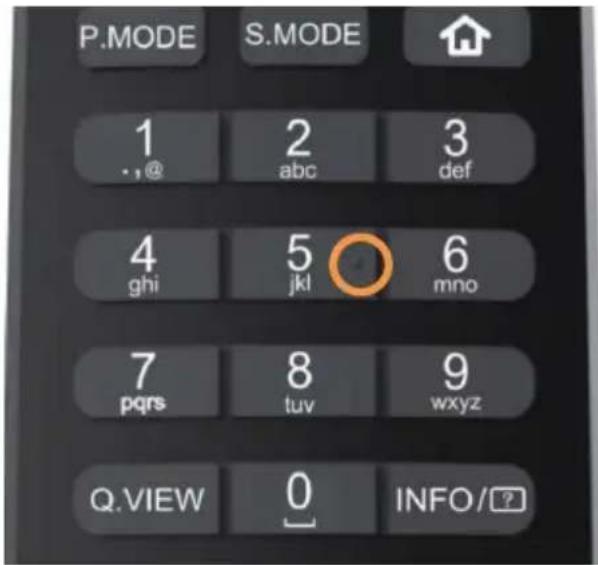 HAIER H75M92FUX - Pikat taktile në butonat e telekomandës - 2