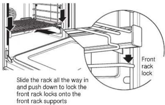 Monogram ZGP484LGRSS - To replace a rack: - 2