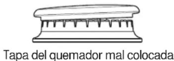 Monogram ZGP484LGRSS - Para reemplazar las piezas del quemador: - 2