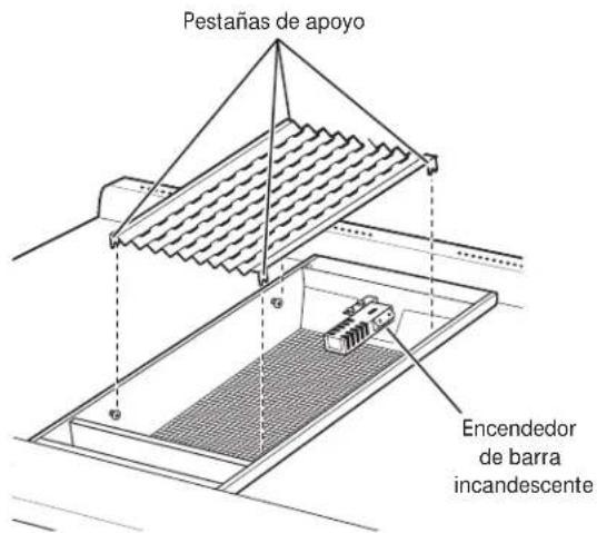 Monogram ZGP484LGRSS - Deflector radiante de la parrilla - 1