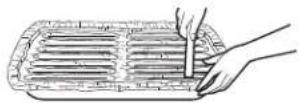Monogram ZGP484LGRSS - Feuille d'aluminium - 1