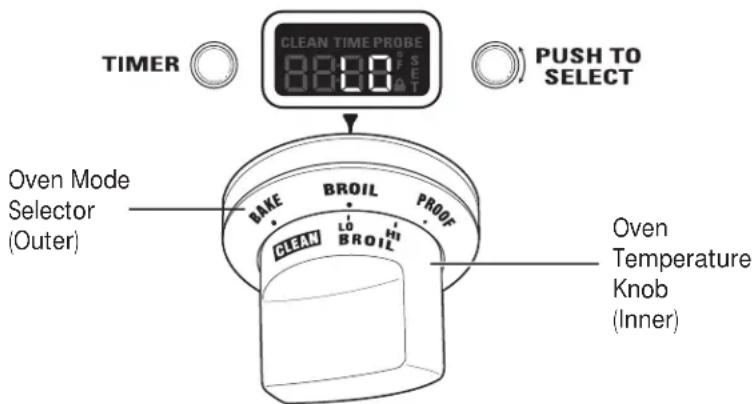 Monogram ZGP484LGRSS - How to set the oven for broiling - 1