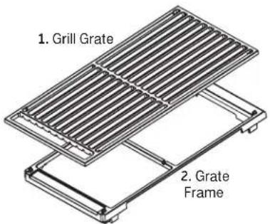 Monogram ZGP484LGRSS - Reassemble the Grill: - 1