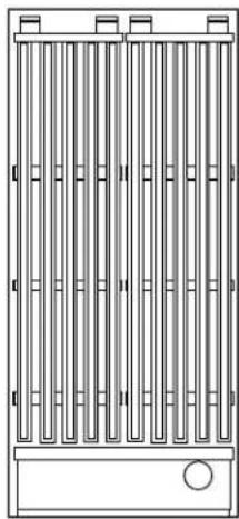 Monogram ZDP36N4RHSS - Grill (on some models) - 1