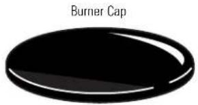 Monogram ZDP36N4RHSS - Burner caps - 1