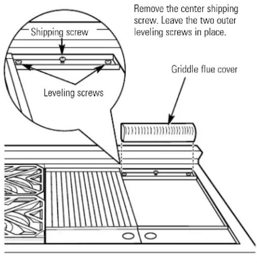 Monogram ZDP36N4RHSS - The griddle assembly should not be removed for cleaning. - 1