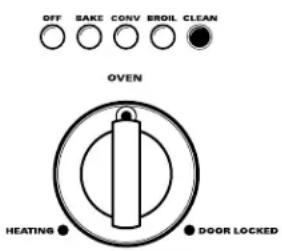 Monogram ZDP36N4RHSS - How to set oven for self-cleaning - 1