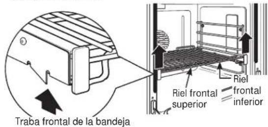 Monogram ZDP484LGPSS - Para quitar una bandeja: - 1