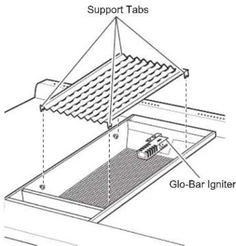 Monogram ZDP486NRPSS - Grill radiant baffle - 1