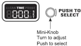 Monogram ZDP486NRPSS - To adjust the timer after start: - 2