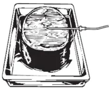 Monogram ZDP486NRPSS - Proper placement of the probe - 1