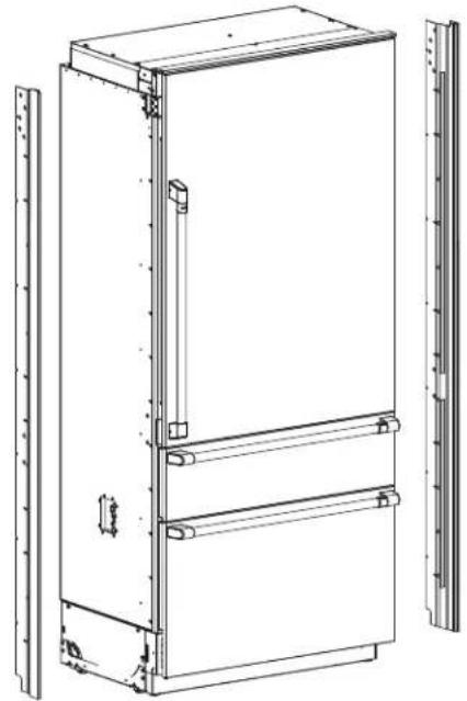 Café ZKW36V - INSTALACIÓN DEL BORDE DE LA CAJA - 1