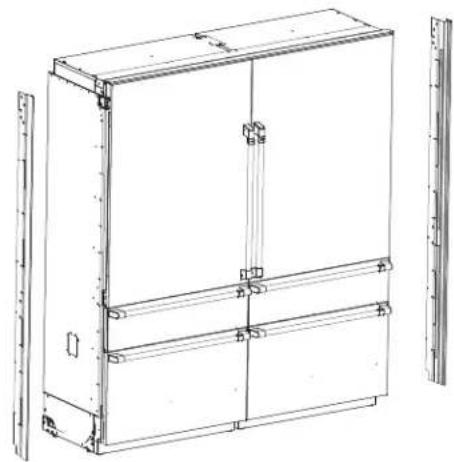 Café ZKW36V - INSTALACIÓN DEL BORDE DE LA CAJA - 1