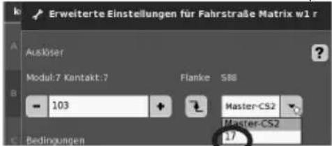 Märklin 60883 - Eksempler på forbindelse af forskellige meldekontakter - 9