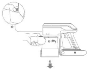 MOVA S2 - Cleaning the Dust Cup, Air Inlet Filter, and Cyclone Separator Assembly - 1