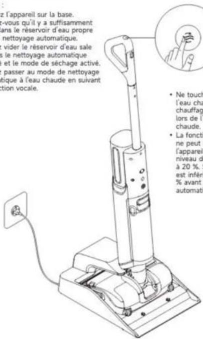 MOVA X4 Plus - Vidange du réservoir d'eau sale - 5